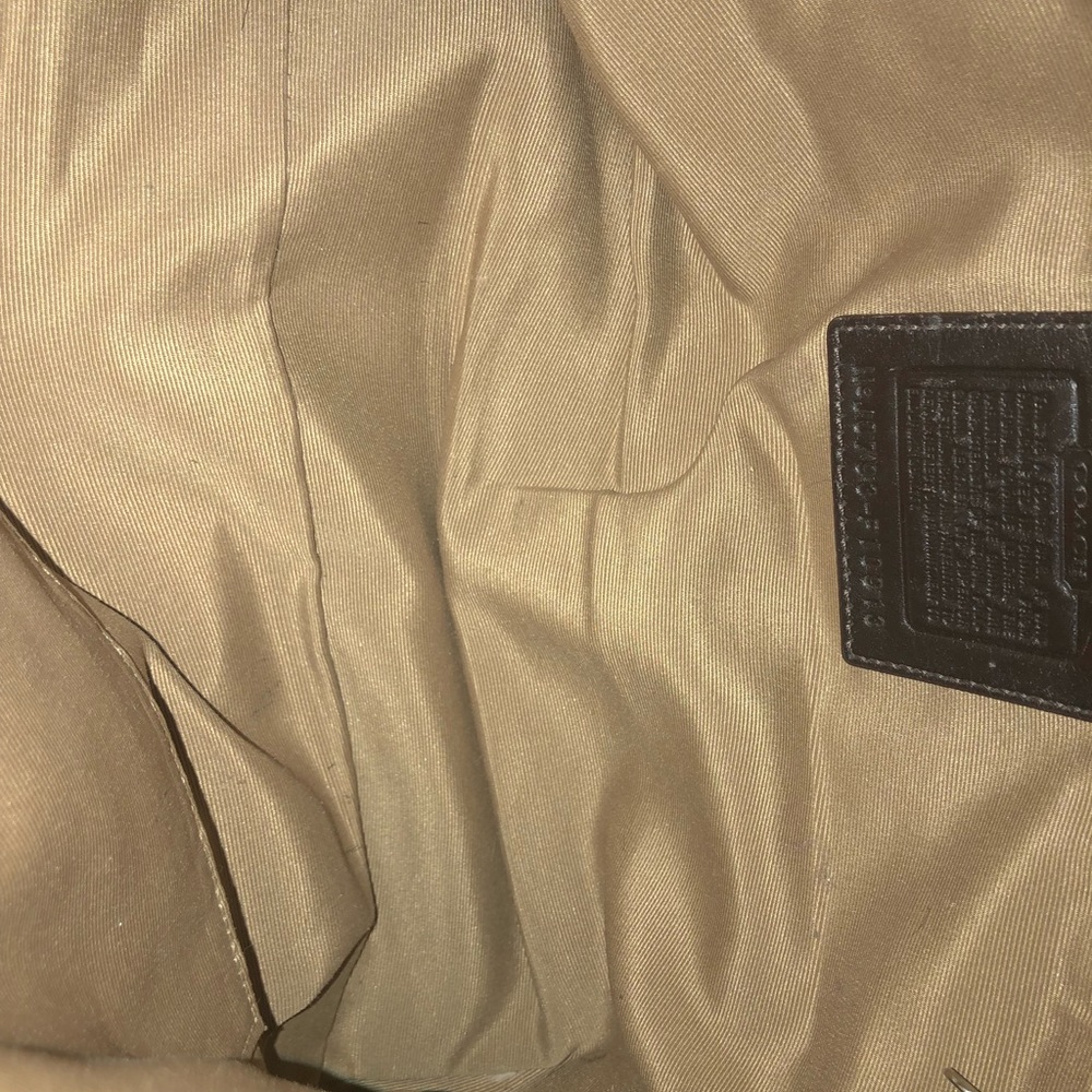 Leather Coach Handbag - Picture 8 of 8